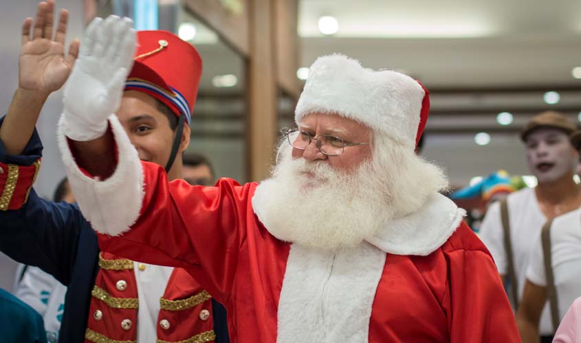 Chegada do Papai Noel do Porto Velho Shopping será neste domingo 