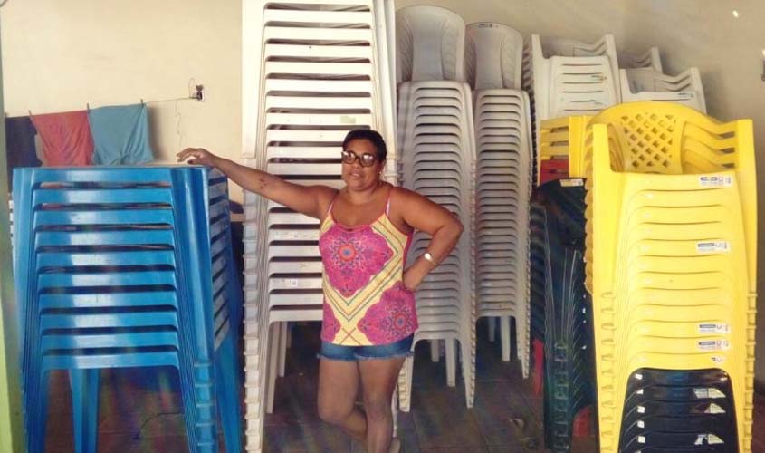 Com R$ 3 mil do Banco do Povo, casal melhora espaço de festas e eventos na zona leste de Porto Velho