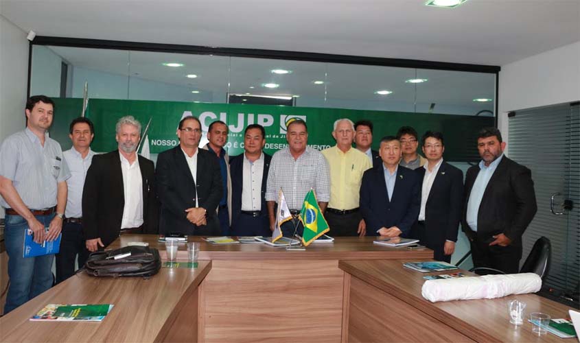 Deputado Airton acompanha visita de empresários Sul-Coreanos em Ji-Paraná