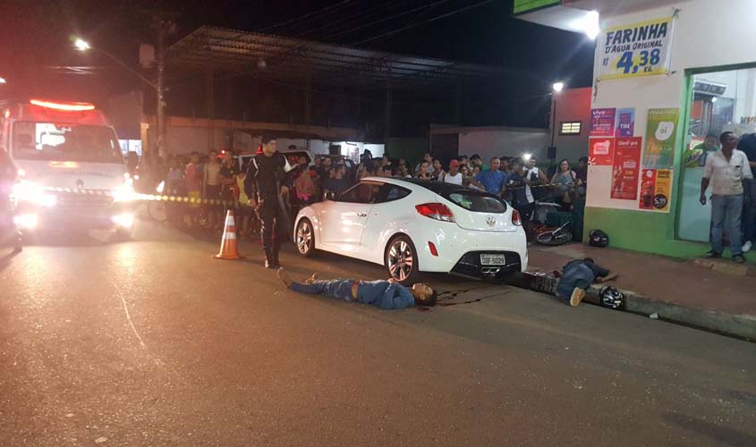 Polícia mata acusado de assalto a fere outro durante tiroteio na capital