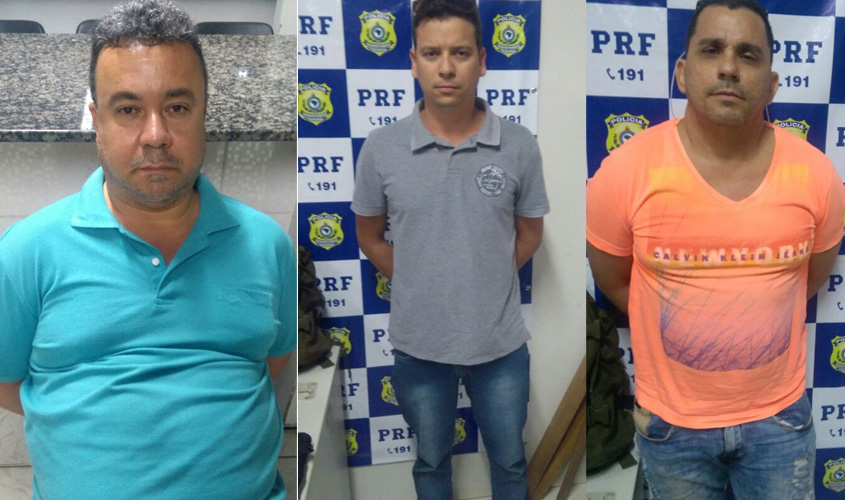 PRF prende suspeitos de aplicar golpes em Rondônia