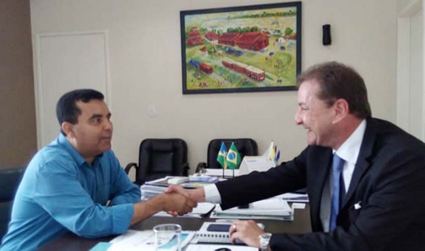 Garçon, líder da bancada federal, reafirma parceria com prefeito Hildon Chaves