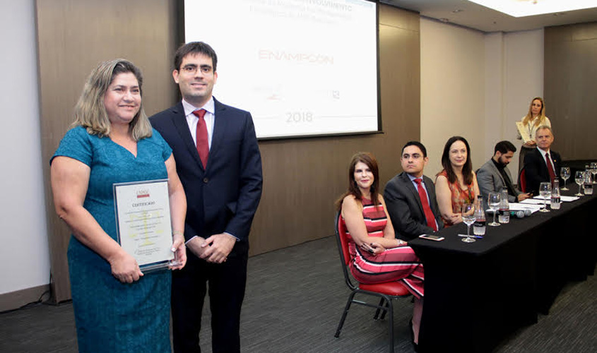 MPC de Rondônia recebe prêmio durante Encontro Nacional dos MPCs