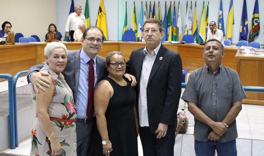 Mário Jorge e Herclus Coelho tomam posse no Conselho Estadual de Educação