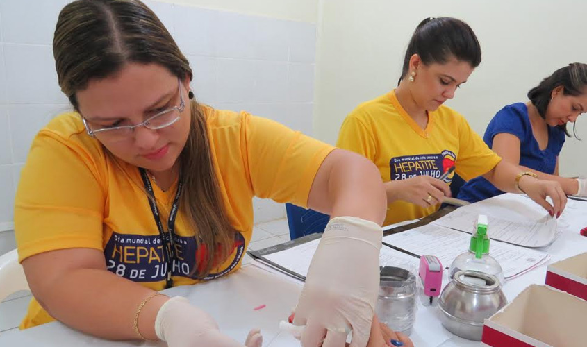 Agência Estadual de Vigilância em Saúde intensifica prevenção às hepatites em Rondônia durante o Julho Amarelo