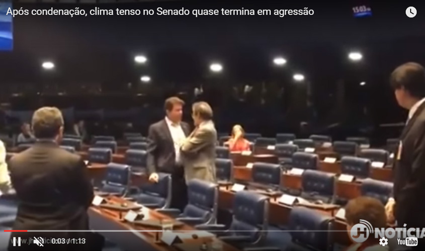 Senadores quase trocam socos em debate sobre condenação de Lula