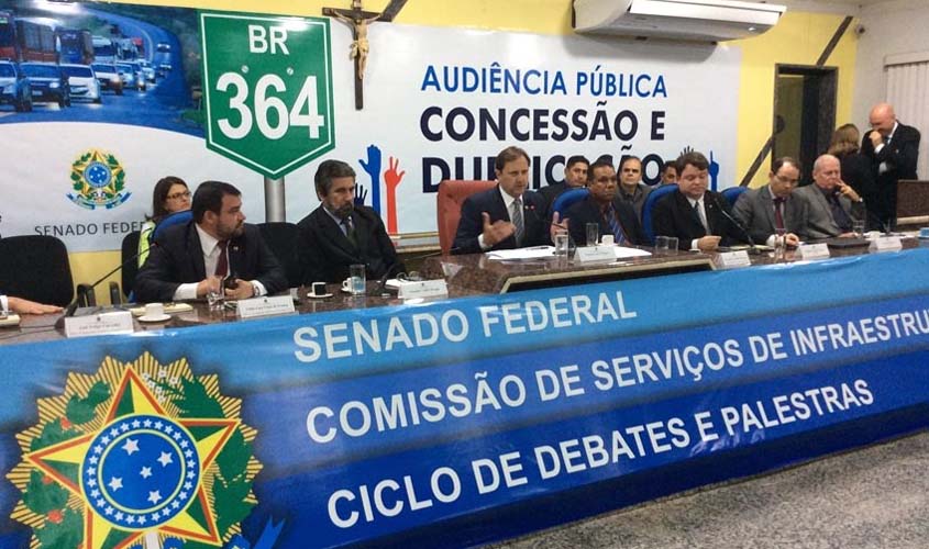 Representantes de Rondônia defendem duplicação da BR-364