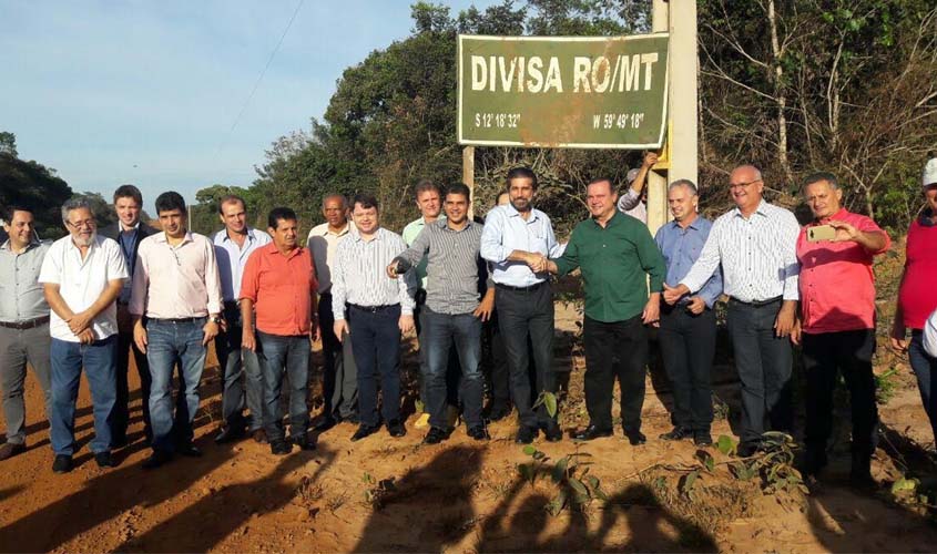 Raupp integrado na luta por recursos para a pavimentação da BR 174 entre Vilhena e Juína
