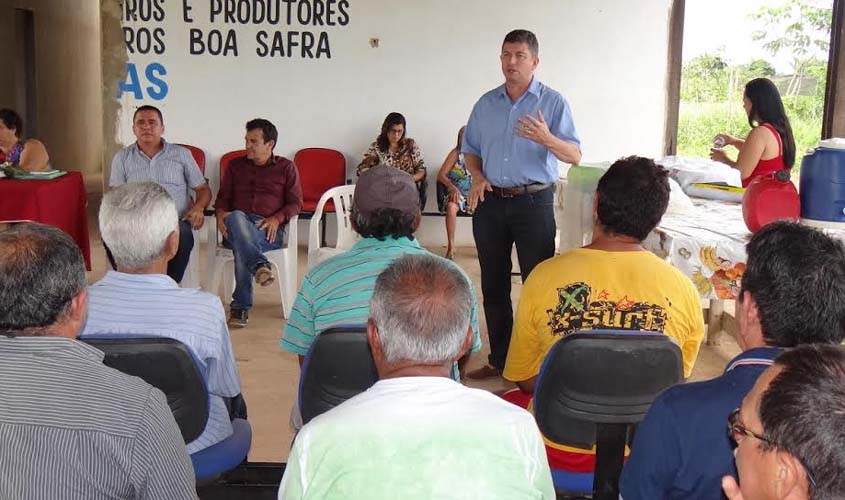 Superintendente do BB conhece setor Chacareiro em Porto Velho