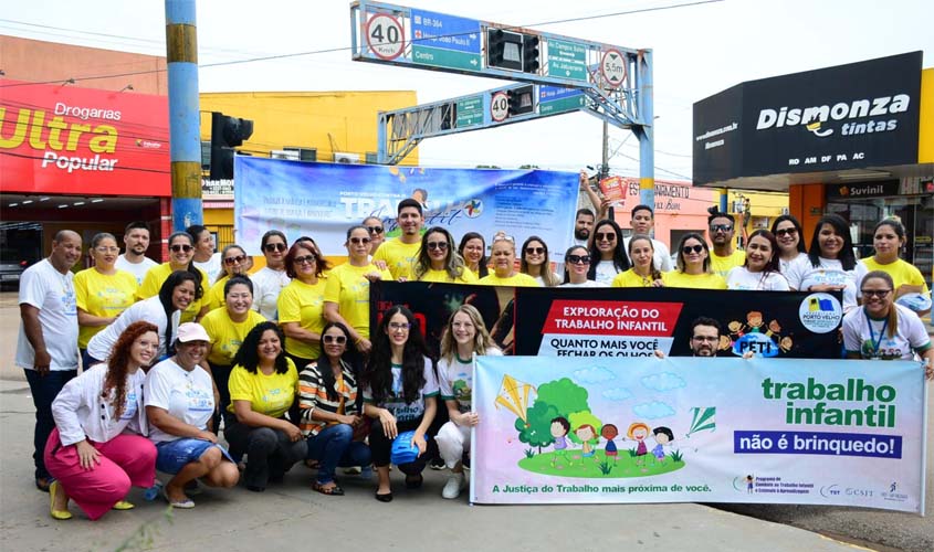 Carnaval sem trabalho infantil: TRT-14, Semasf e Fepet realizam ação de prevenção e conscientização