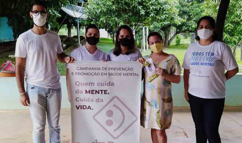 Serviço de Psicologia do HRV e voluntários da campanha “Janeiro Branco” estendem ações em prol da saúde mental para todo o ano