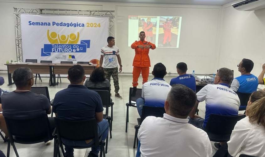 Programa Talentos do Futuro realiza semana pedagógica em Porto Velho