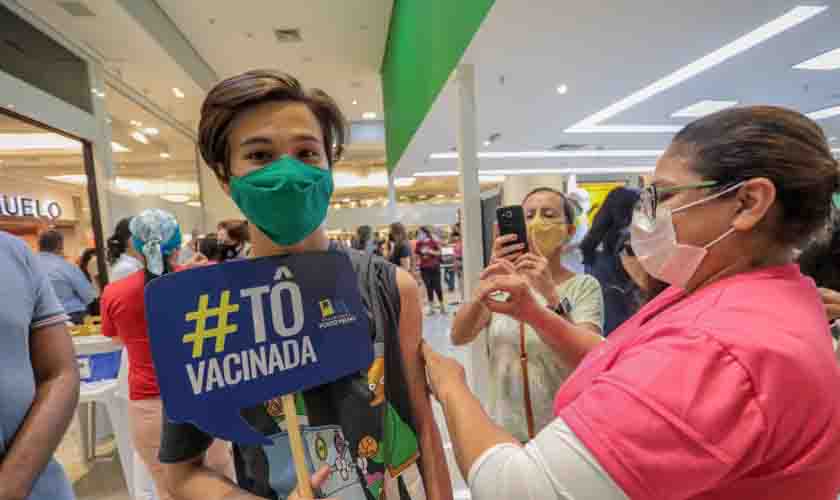 Vacina contra a covid-19 retorna ao Porto Velho Shopping no sábado (2)