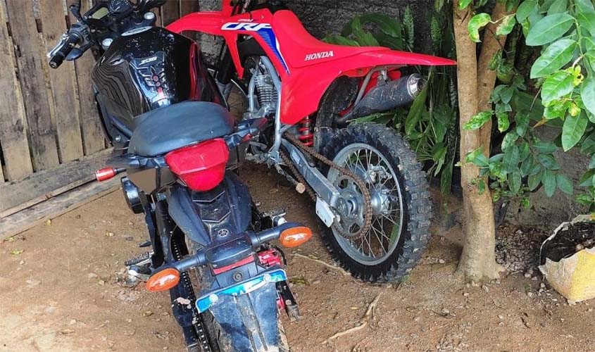 PM recupera motos furtadas em empresa de venda de veículos 