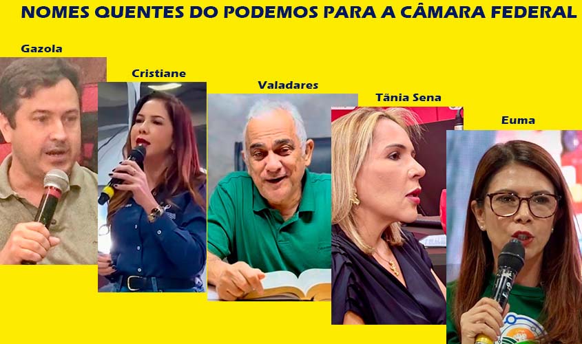 Podemos tem nominata forte à Câmara e indefinição ao governo