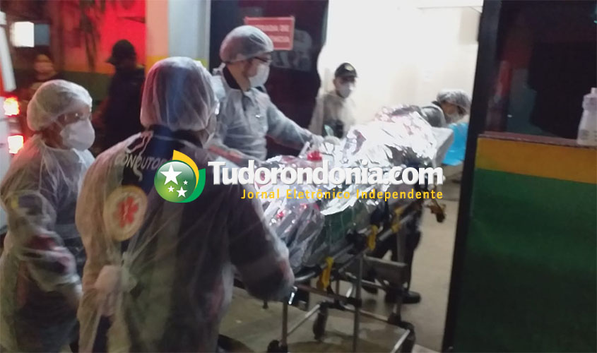 Homem leva várias facadas dentro de bar na zona leste de Porto Velho