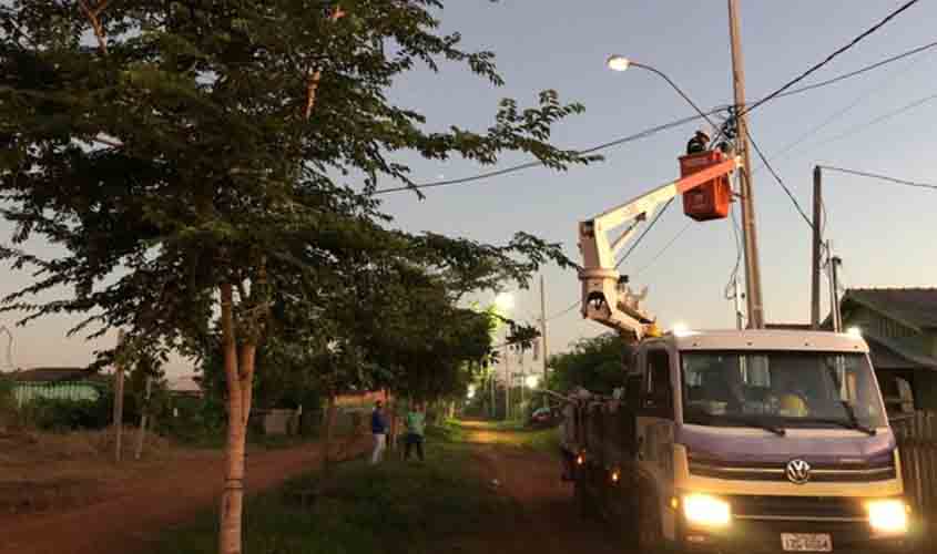 Mais de 700 pontos de iluminação são revitalizados em Extrema e Nova Califórnia