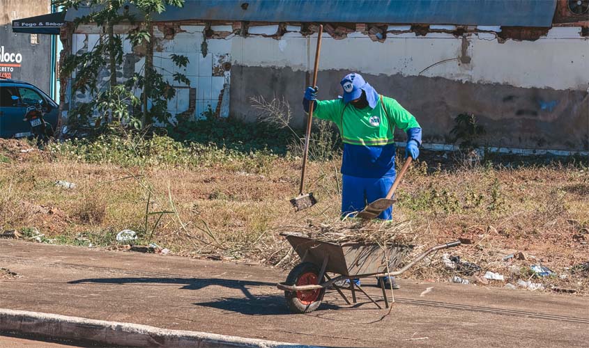 Mutirão de limpeza avança na capital