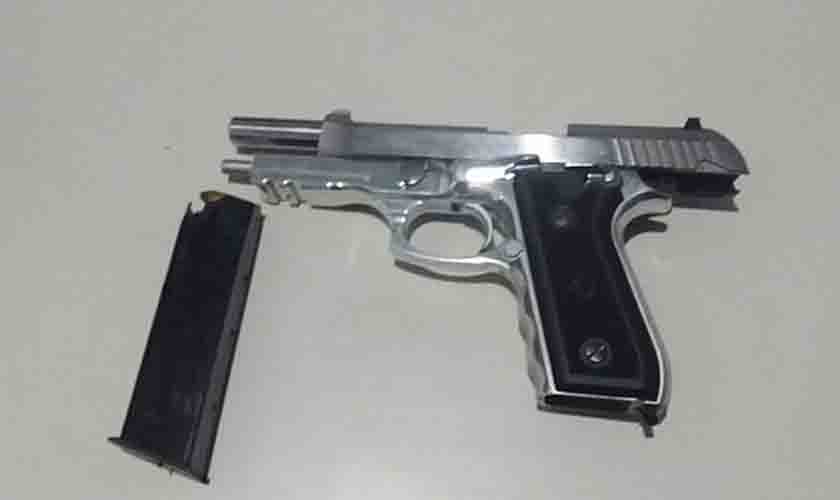 PMRO prende homem por porte ilegal de arma de fogo em Nova União