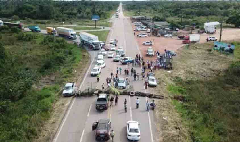 POR QUE A PRF NÃO CUMPRE DECISÃO JUDICIAL DE CINCO ANOS QUE PROÍBE A INTERDIÇÃO DE QUALQUER RODOVIA FEDERAL EM RONDÔNIA?