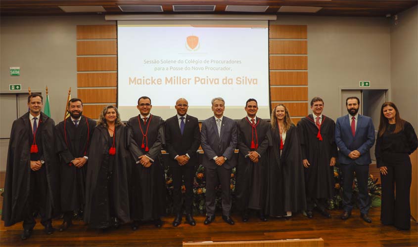 Judiciário participa da posse de novo procurador