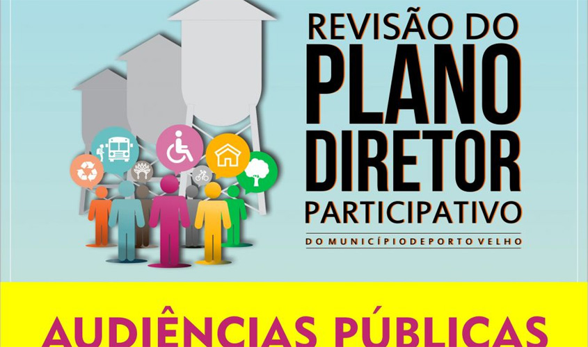 Prefeitura realiza audiências públicas para discutir diagnóstico preliminar do Plano Diretor