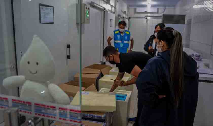 Rondônia recebe mais uma remessa de vacinas contra a covid-19 do Ministério da Saúde com 29 mil doses de CoronaVac