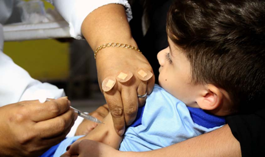 Estado registra cobertura vacinal de 73,8% contra a poliomielite em 2021