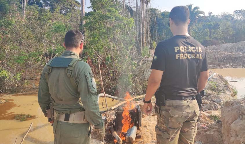 PF deflagra operação Desintrusão II em combate a invasores de terras indígenas em Rondônia