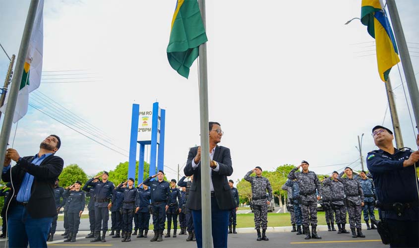 Semed dá início a Semana da Pátria com momento cívico no 2º BPM