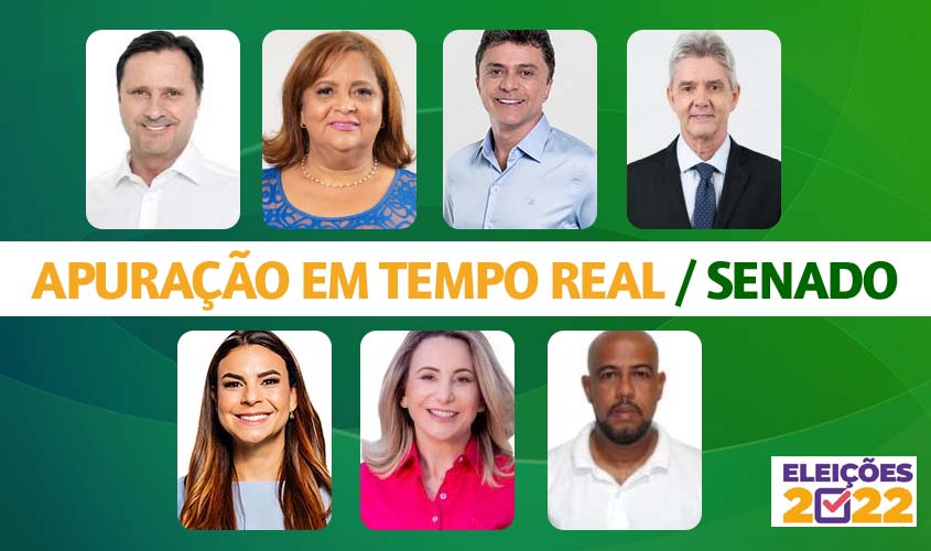 Apuração 2022: Resultado da eleição para Senador por Rondônia