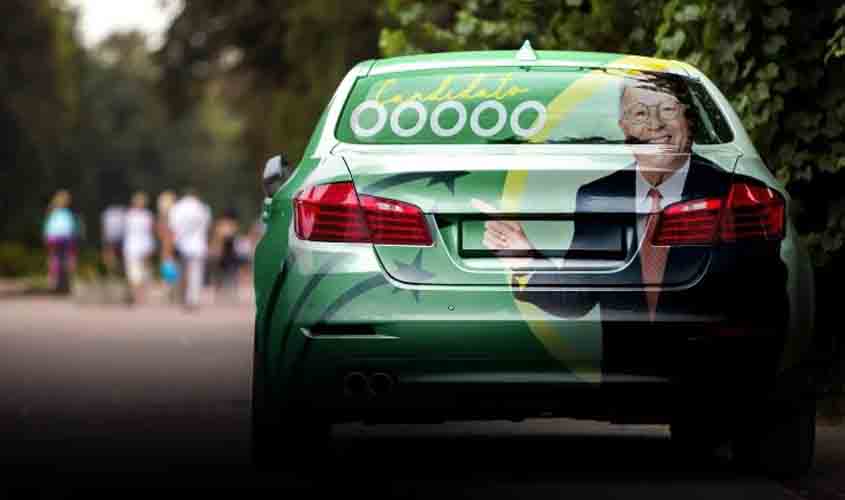 Propaganda eleitoral em carros pode inviabilizar cobertura do seguro automotivo