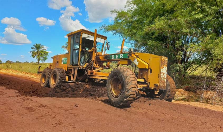 Governo de Rondônia mantém RO-267 em Nova Brasilândia d’Oeste