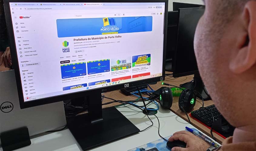 Parte da programação da prefeitura será exibida ao vivo online
