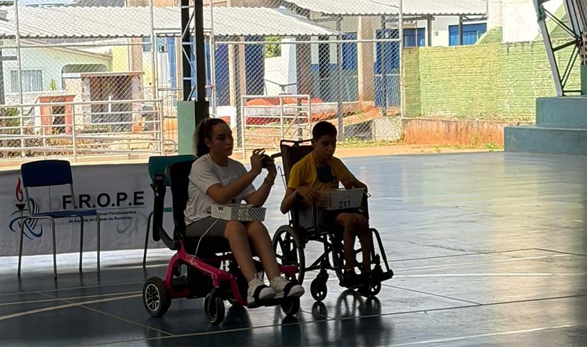 Gabrielly Viali representa SESI-RO nas Paralimpíadas Escolares