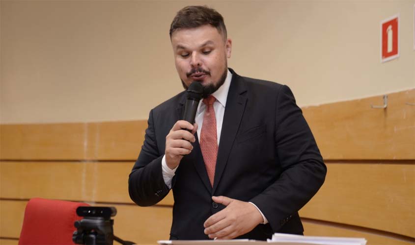 Discurso do presidente Márcio Nogueira ao receber o compromisso de 60 novos jovens advogados e advogadas na Secccional