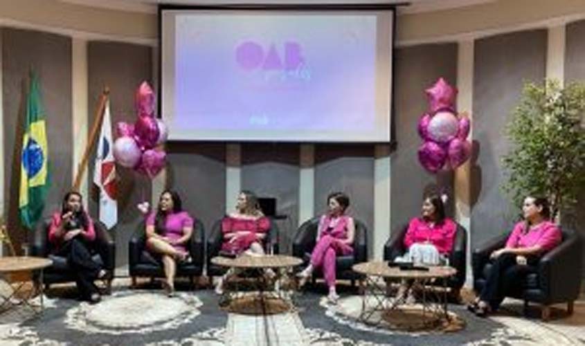 OAB Por Elas: Comissão da Mulher Advogada promove Roda de Conversa para compartilhar experiências e oferecer apoio na luta contra o câncer de mama