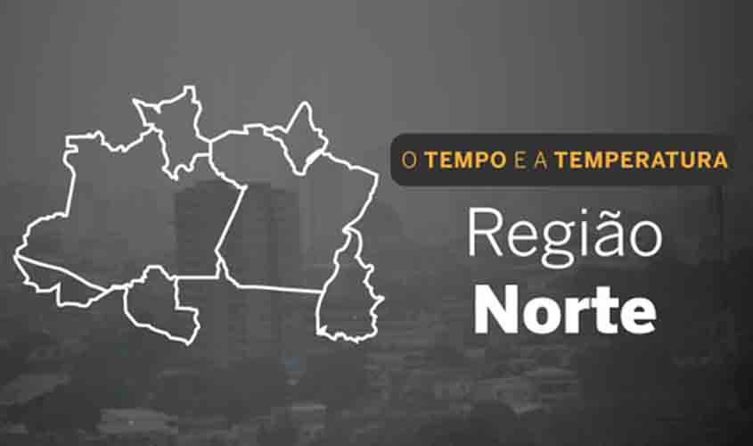 Norte terá chuvas em poucas áreas, nesta sexta-feira (1°)