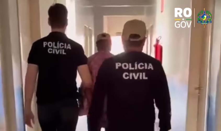 Polícia Civil prende condenado por estupro