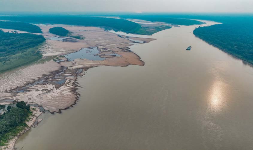 Defesa Civil explica mudança climática que provocou a seca histórica do rio Madeira e orienta população