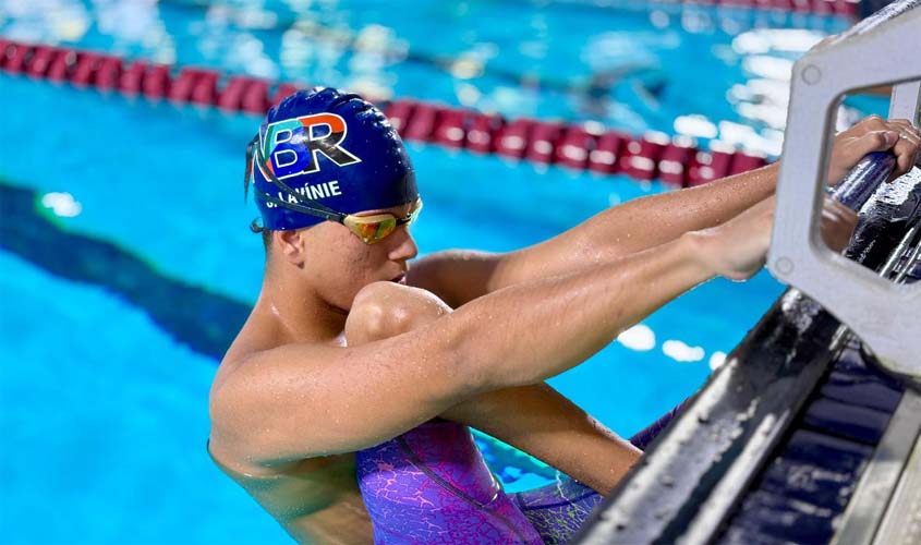 Rondônia ganha oito pódios na natação escolar 2025