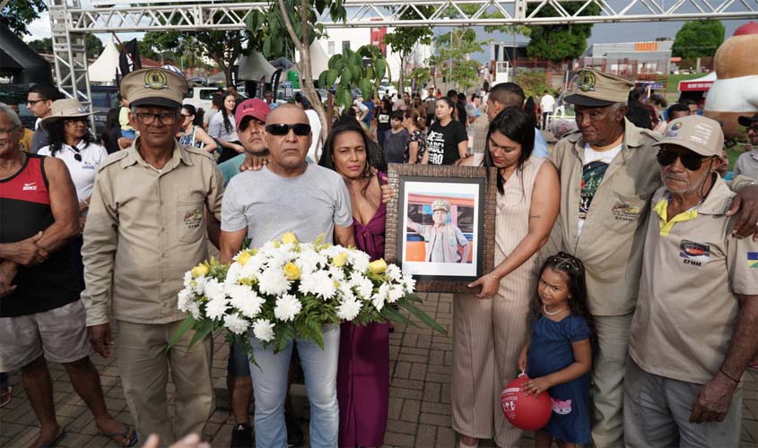 Porto Velho homenageia ferroviário Paulo Ramos