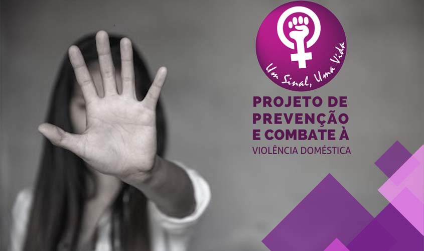 Violência doméstica: TRT-14 adota protocolo de prevenção, conscientização e combate com o projeto Um Sinal, Uma Vida