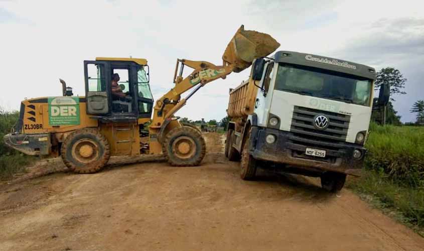 Departamento de Estradas de Rodagem realiza melhorias nas rodovias de Rondônia