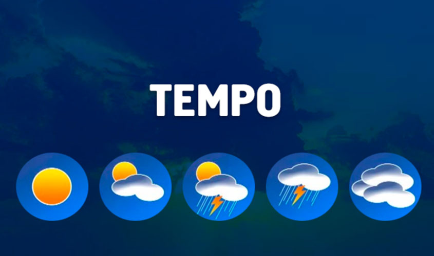 Região Norte tem tempo nublado com chuva nesta segunda-feira