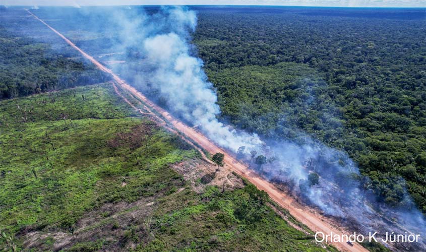 Região de rodovia na Amazônia registra recordes de desmatamento e focos de calor