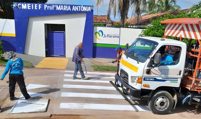 Transporte e Trânsito revitalizam sinalização 
