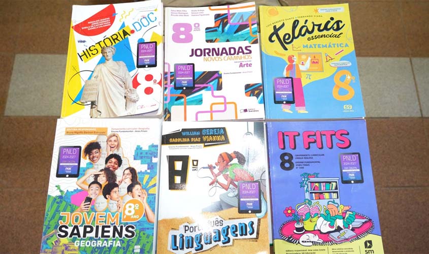 Dia do livro didático mobiliza estudantes na zona rural de PVH