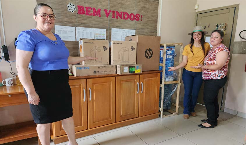 Escola Jorge Teixeira recebe emenda da vereadora Rafaela do Batista