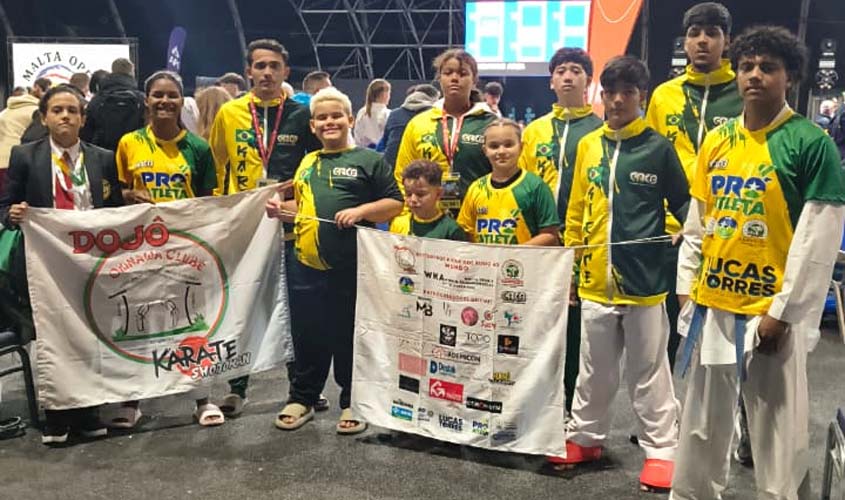 Equipe Okinawa se destaca em Malta com grandes conquistas internacionais